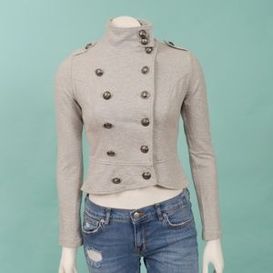 Sweet Child- Small Gray Military Jacket